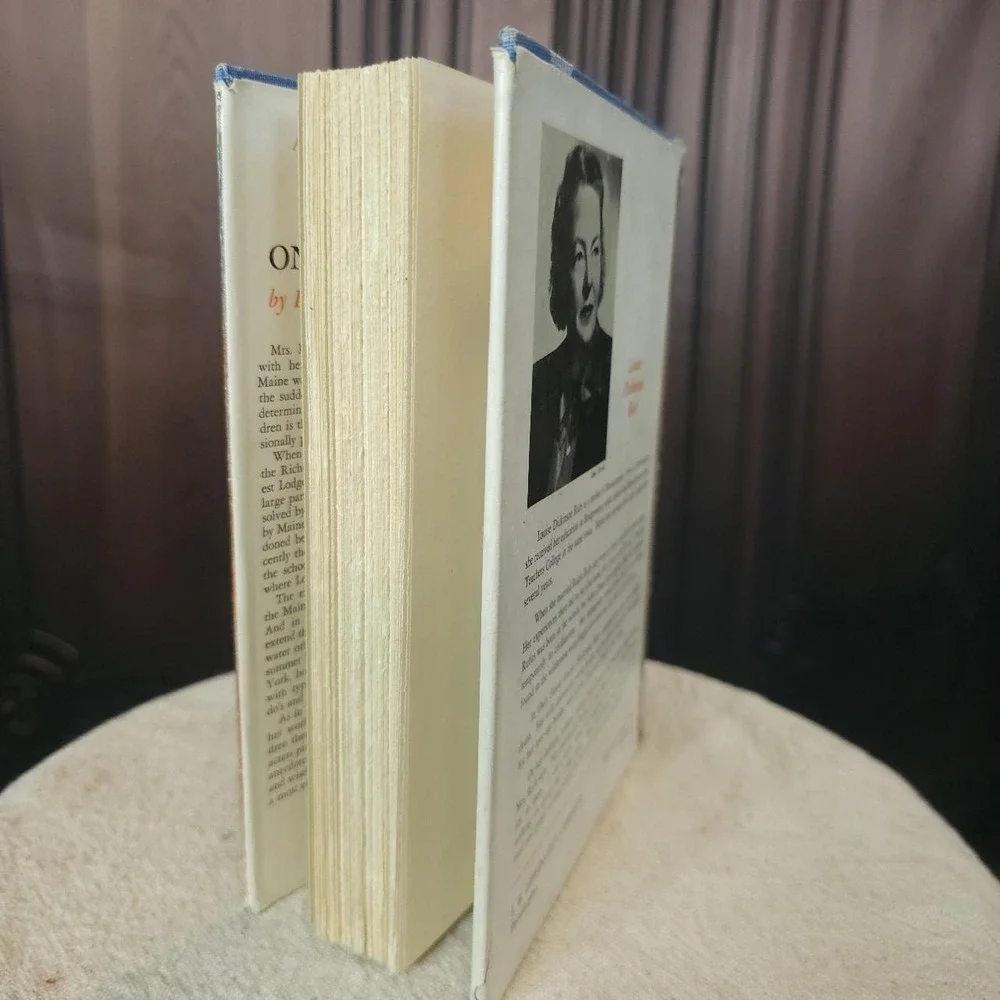 Only Parent Louise Dickinson Rich First Edition 1953 Hardcover Dust Jacket Book